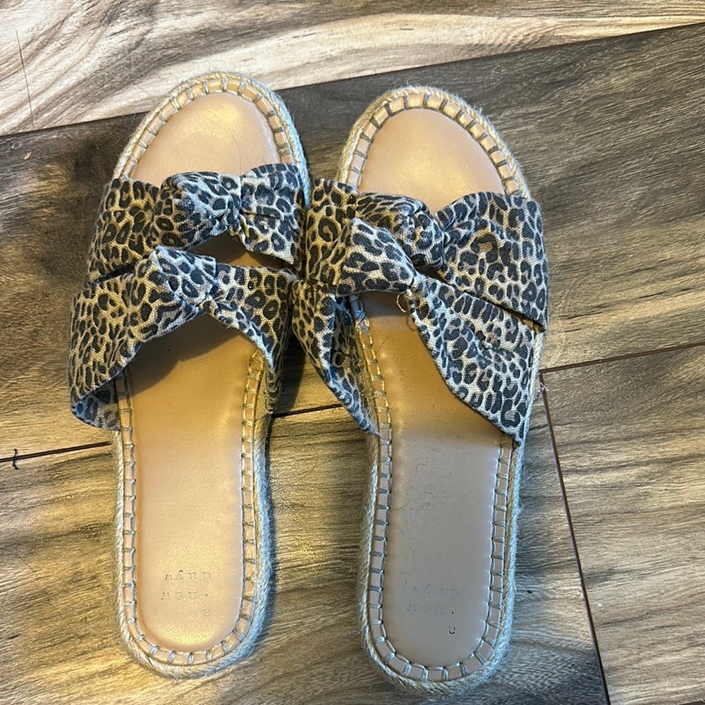 Leopard Print Women's Sandals